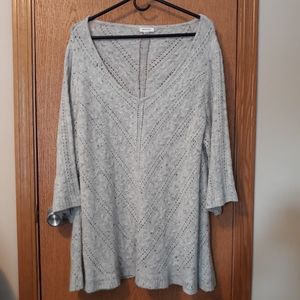 Westport soft gray sweater